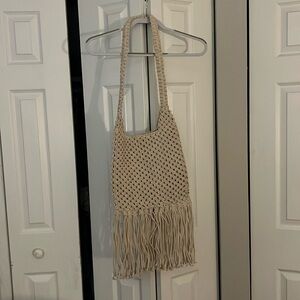 Macrame tote